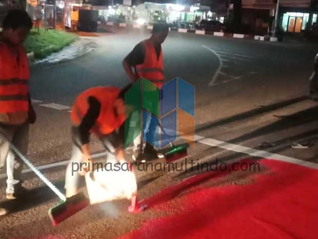 Pengecatan Marka Jalan